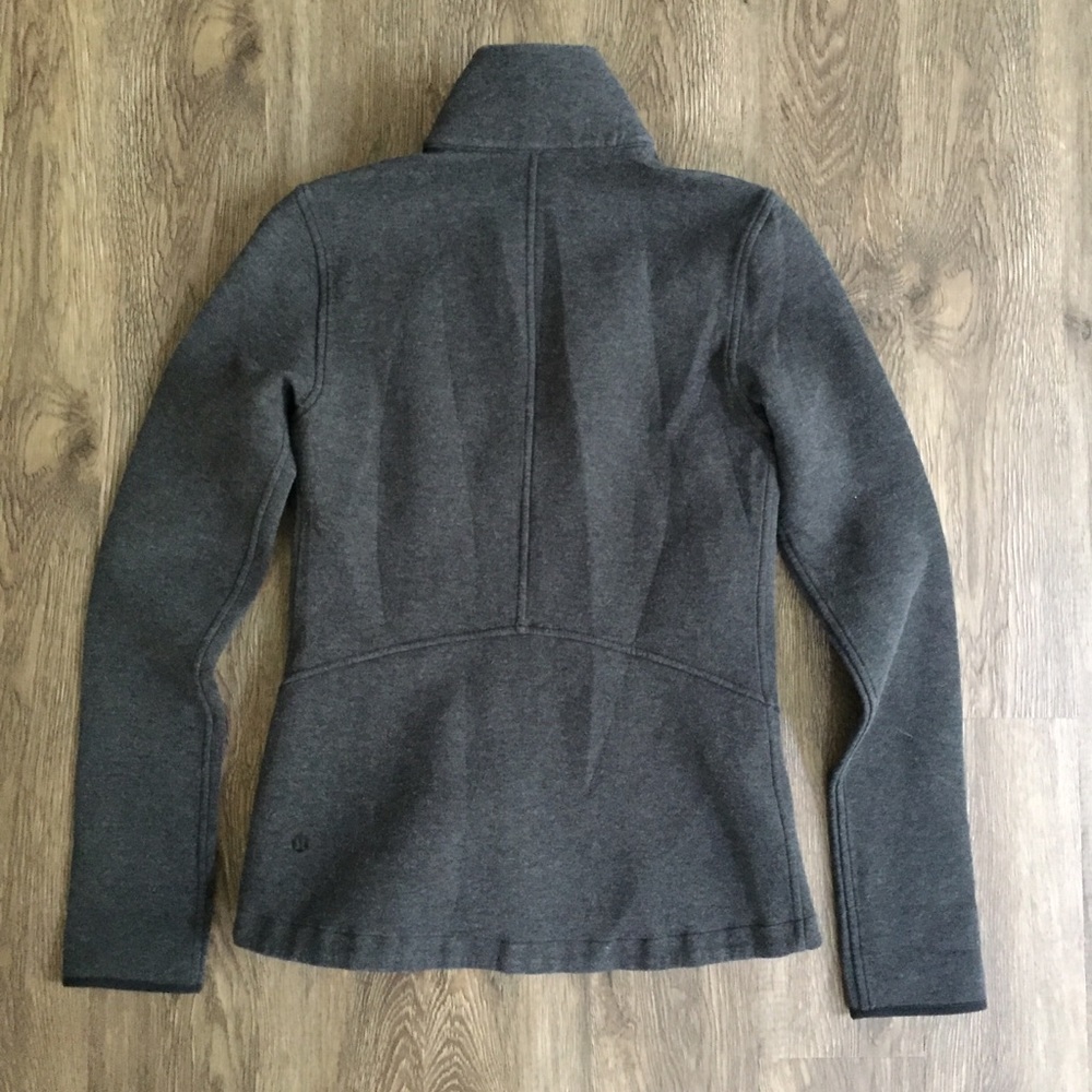 Lululemon Insculpt Jacket Heathered Black / Black - Picture 7 of 12